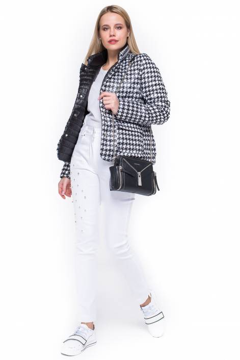 Двостороння коротка куртка №2133