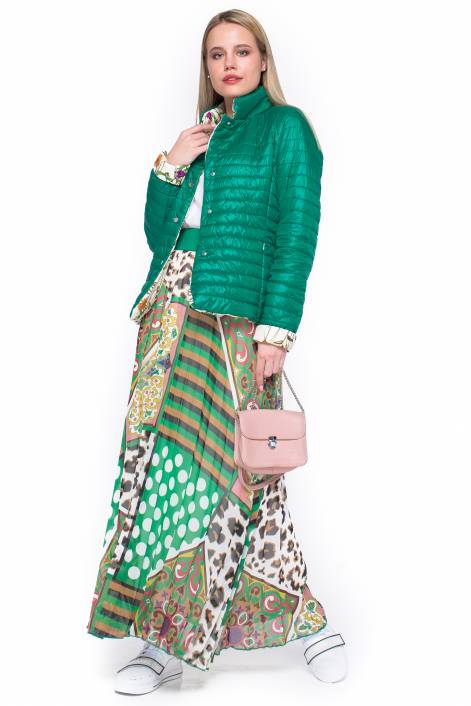 Двостороння коротка куртка №2133