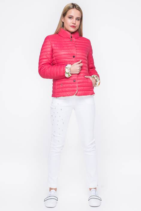 Двостороння коротка куртка №2133