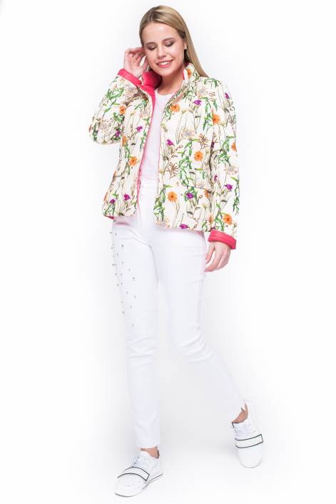 Двостороння коротка куртка №2133