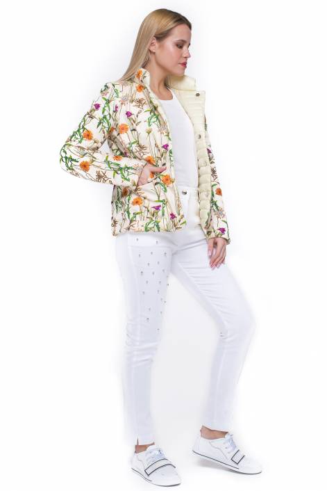 Двостороння коротка куртка №2133