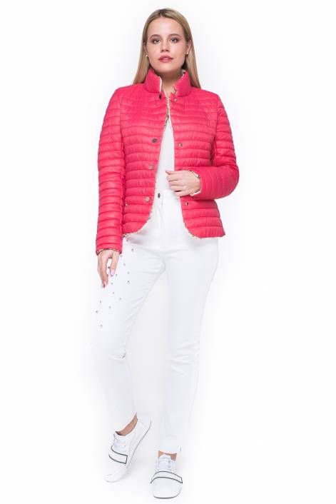 Двостороння коротка куртка №2133