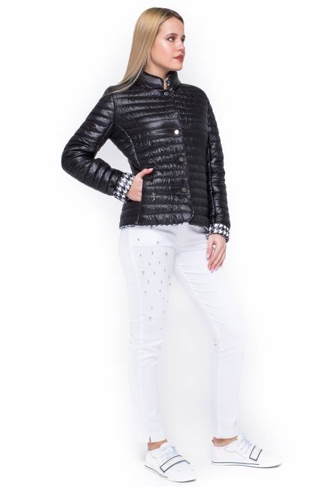 Двостороння коротка куртка №2133