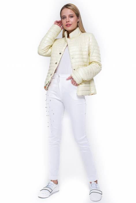 Двостороння коротка куртка №2133