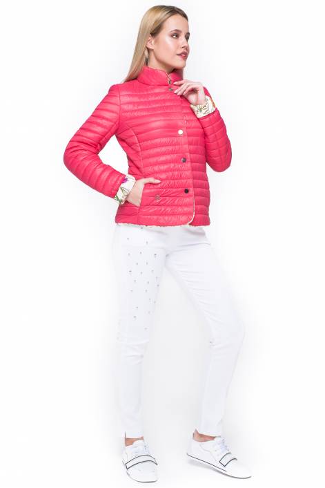 Двостороння коротка куртка №2133