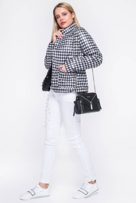 Двостороння коротка куртка №2133