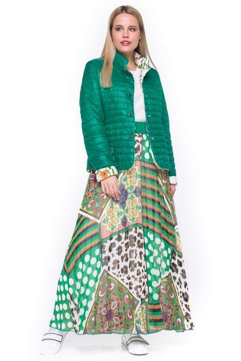 Двостороння коротка куртка №2133