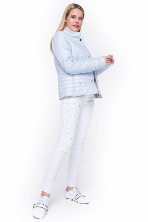 Двостороння коротка куртка №2133