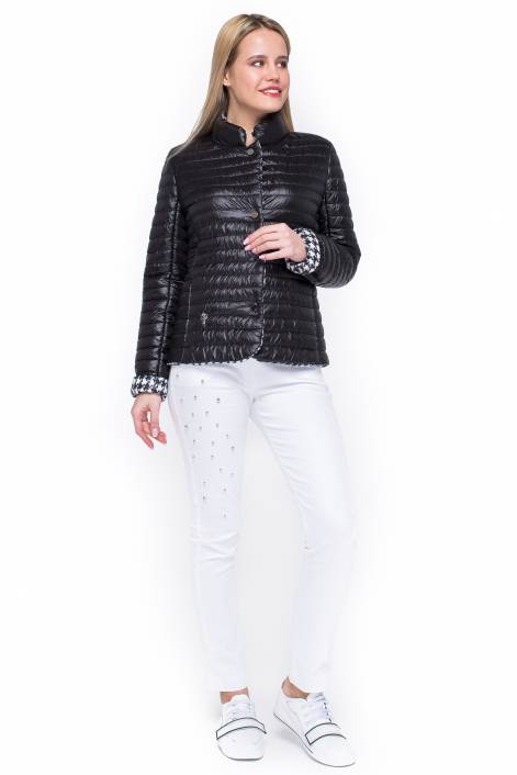 Двостороння коротка куртка №2133