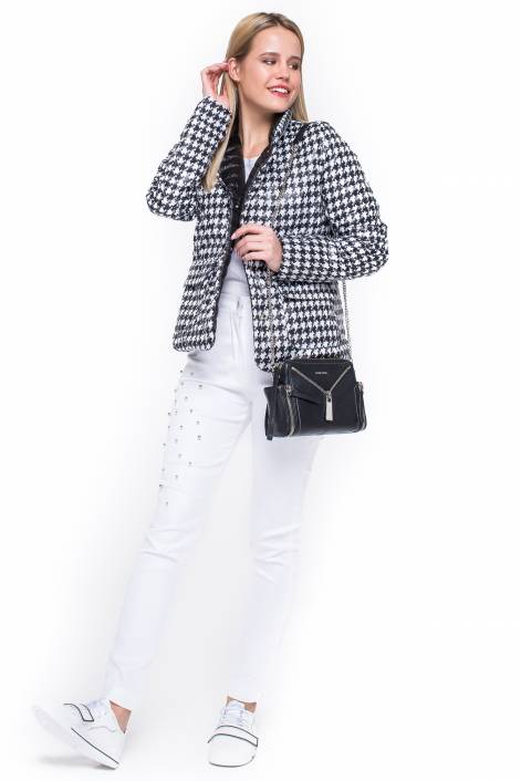 Двостороння коротка куртка №2133