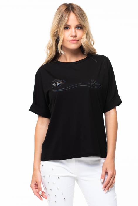 Футболка с принтом камни №335А