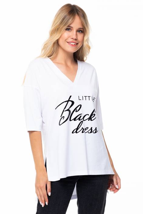 Футболка с удлинённым рукавом №353