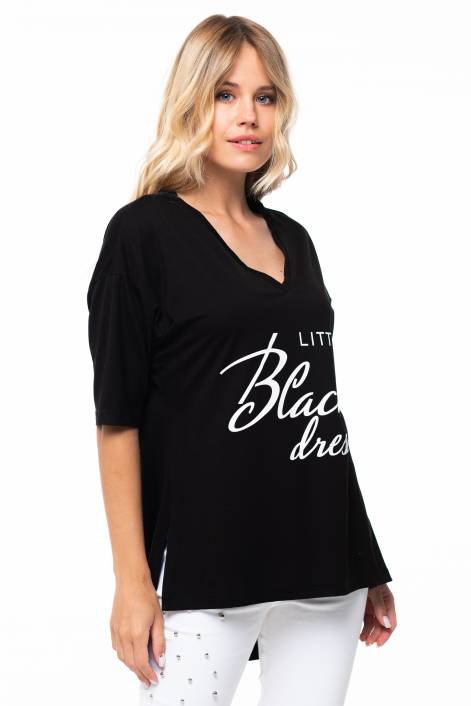 Футболка с удлинённым рукавом №353