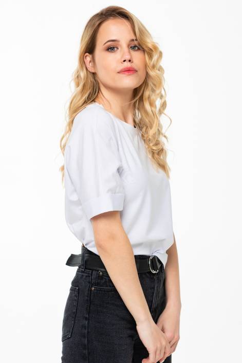 Базовые футболки белая и чёрная №335С