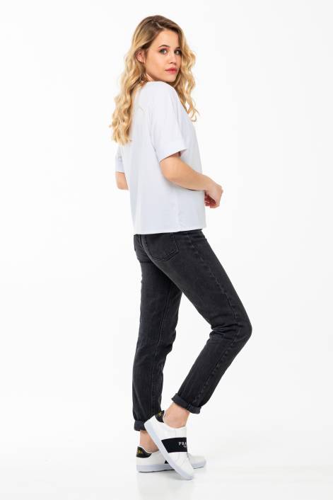 Базовые футболки белая и чёрная №335С