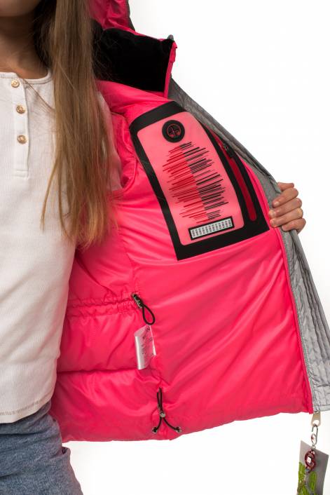 Светоотражающая куртка для девочки №775D