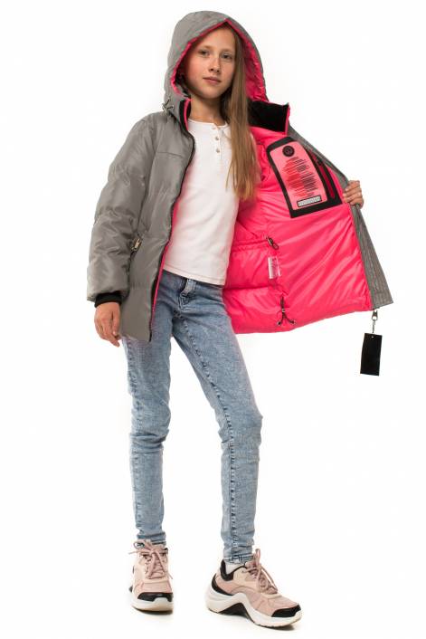 Светоотражающая куртка для девочки №775D