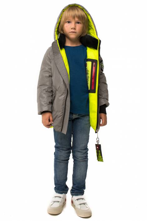 Светоотражающая куртка для мальчика №775М