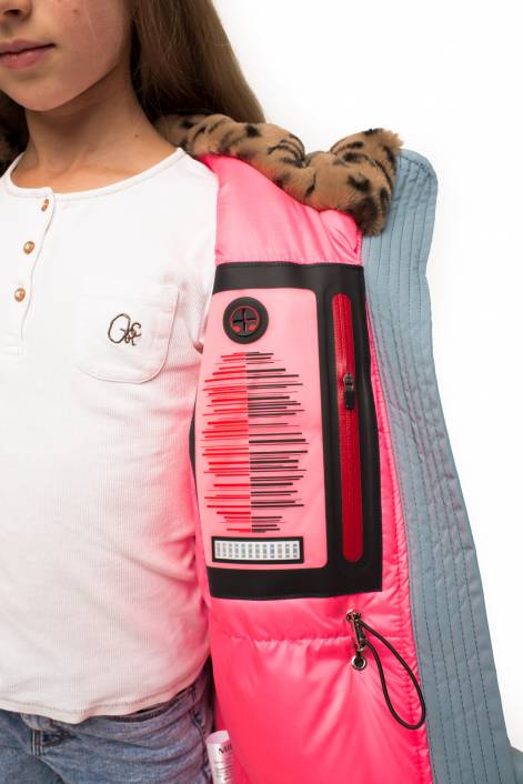 Зимняя парка для девочки №799