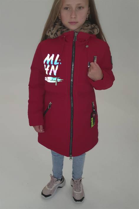 Зимняя парка для девочки №799