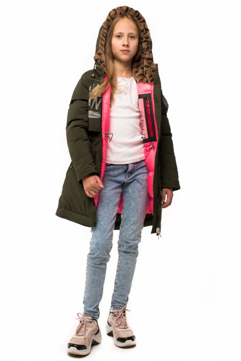 Зимняя парка для девочки №799