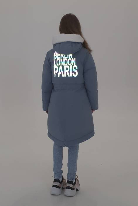 Зимняя парка для девочки №799