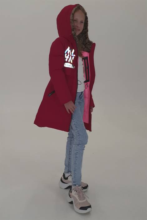 Зимняя парка для девочки №799