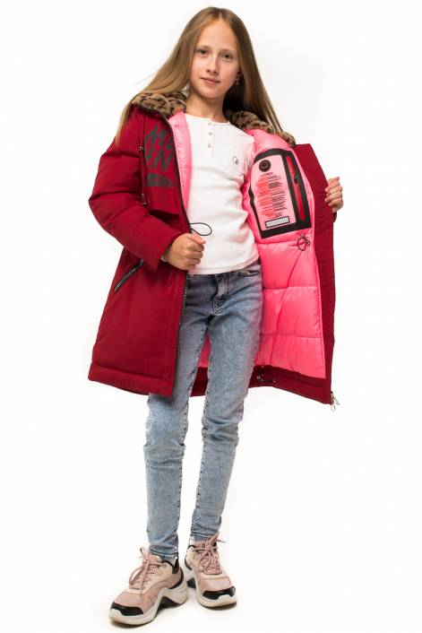 Зимняя парка для девочки №799
