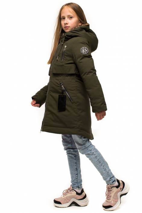 Зимняя парка для девочки №799