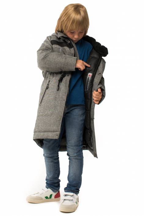 Зимняя парка для мальчика №528