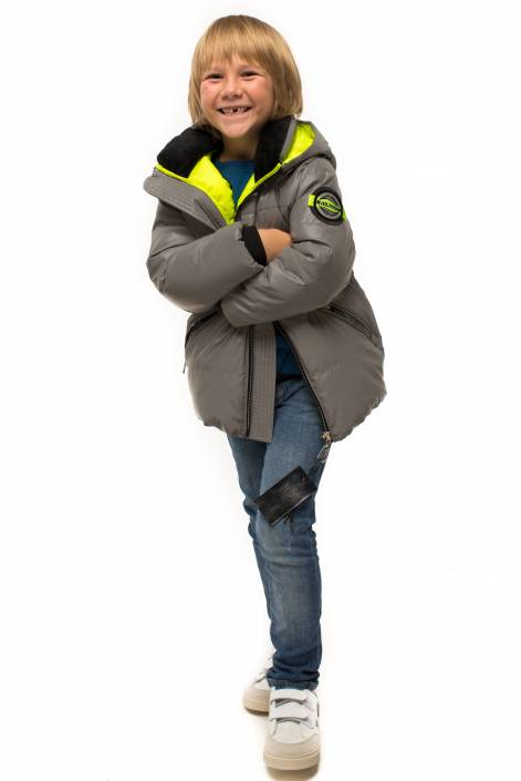 Светоотражающая куртка для мальчика №775М
