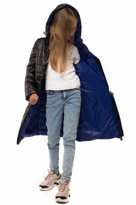 Дитячий демісезонний пуховик для дівчинки №722