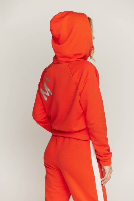 Костюм с короткой кофтой и брюками «Джогеры» №3200