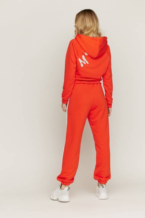 Костюм с короткой кофтой и брюками «Джогеры» №3200