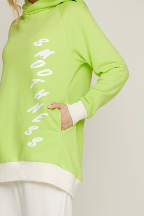 Удлинённое худи 100% Cotton №388