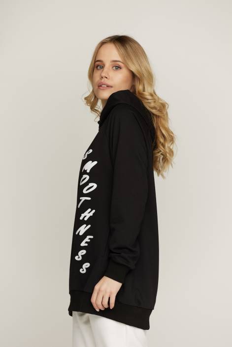 Удлинённое худи 100% Cotton №388