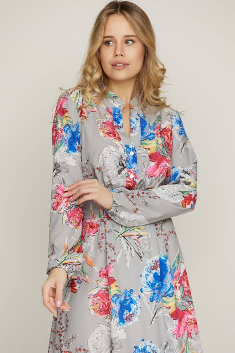 Платье из шифона №2059