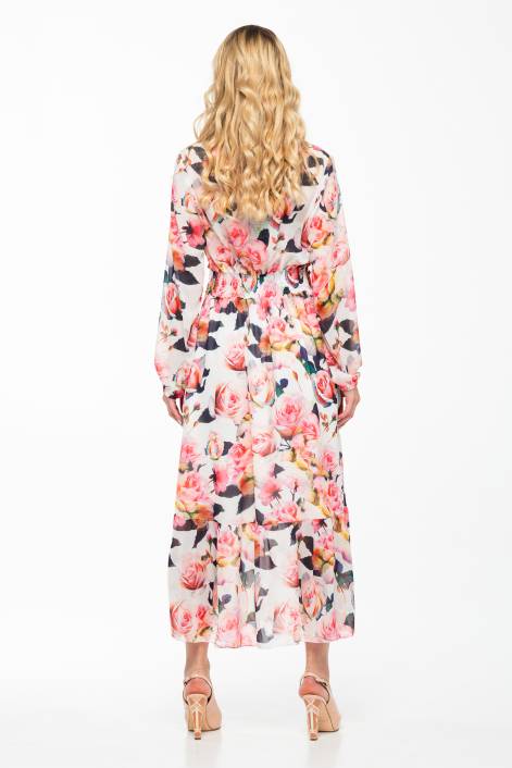 Платье из шифона №2059