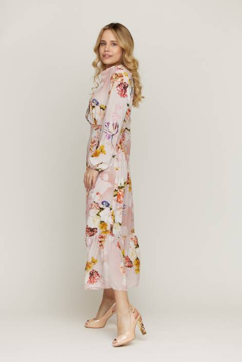 Платье из шифона №2059