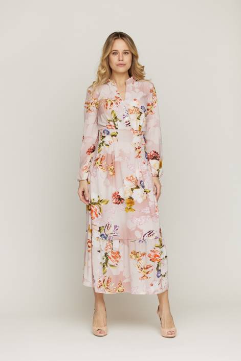 Платье из шифона №2059