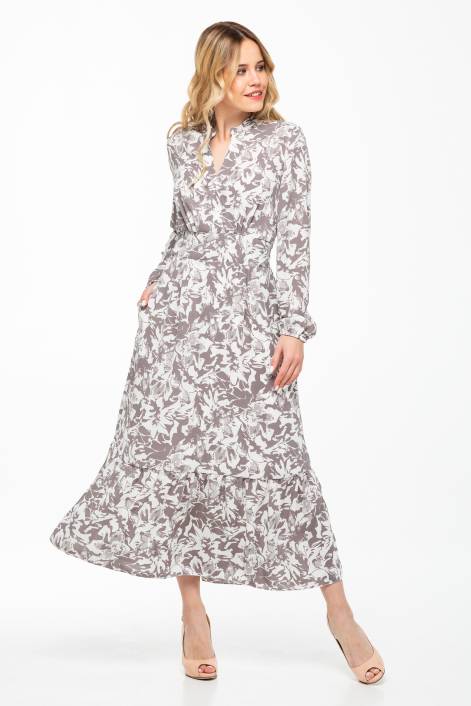 Платье из шифона №2059