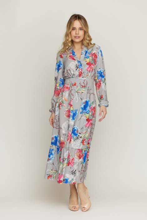 Платье из шифона №2059