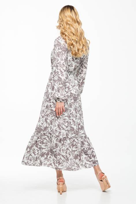 Платье из шифона №2059