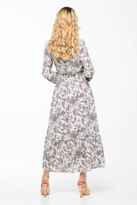 Платье из шифона №2059