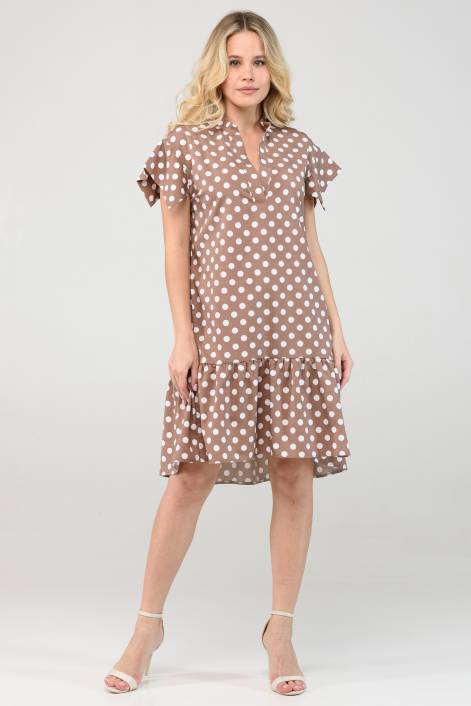 Сукня з бавовни з вишивкою №587