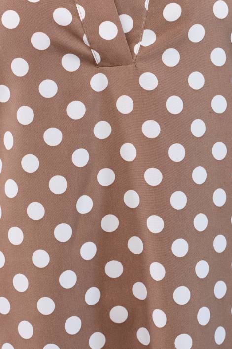 Короткое платье с оборкой №2290