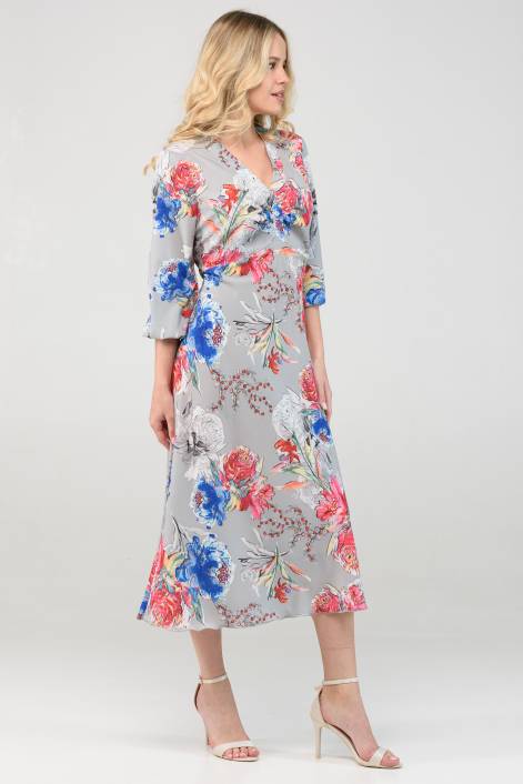 Сукня в блакитну смужку №2090