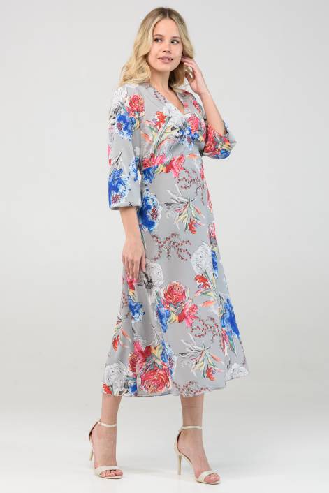 Сукня в блакитну смужку №2090