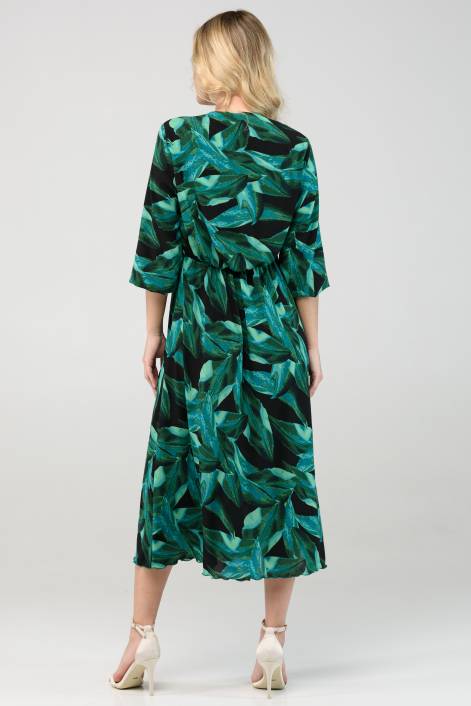 Сукня в блакитну смужку №2090