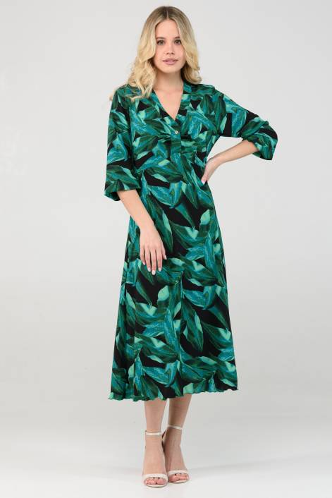 Сукня в блакитну смужку №2090